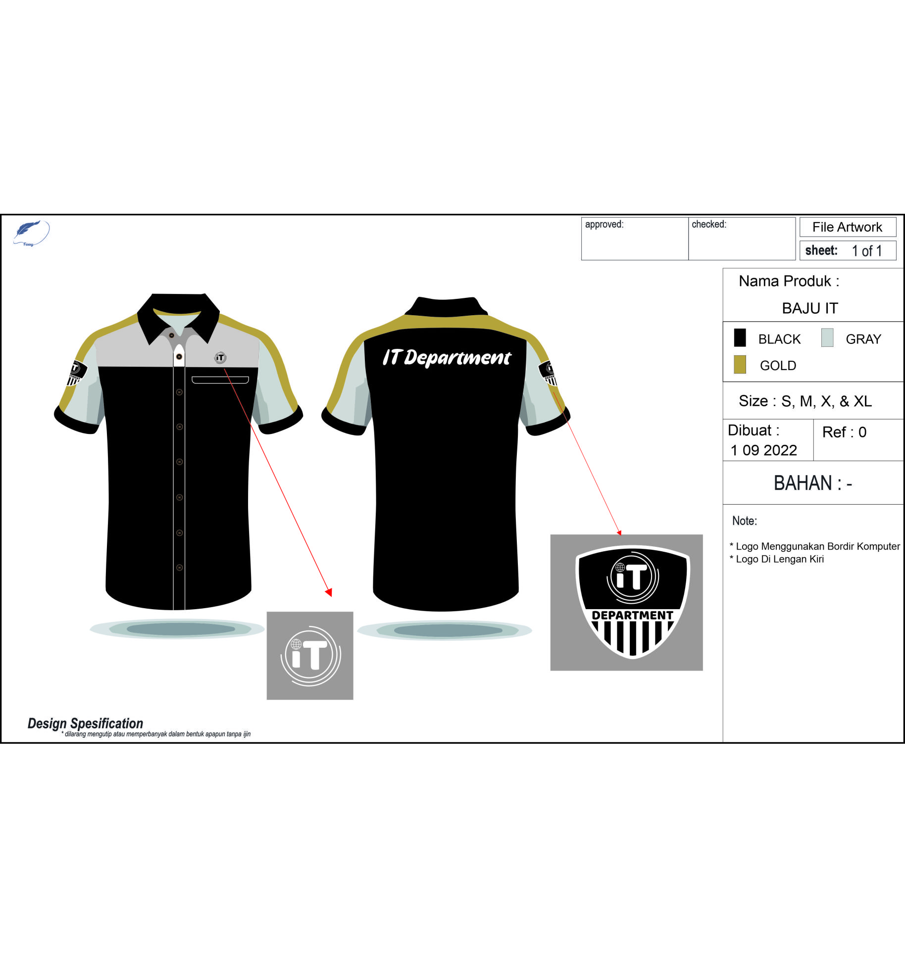 Corporate IT Apparel Design